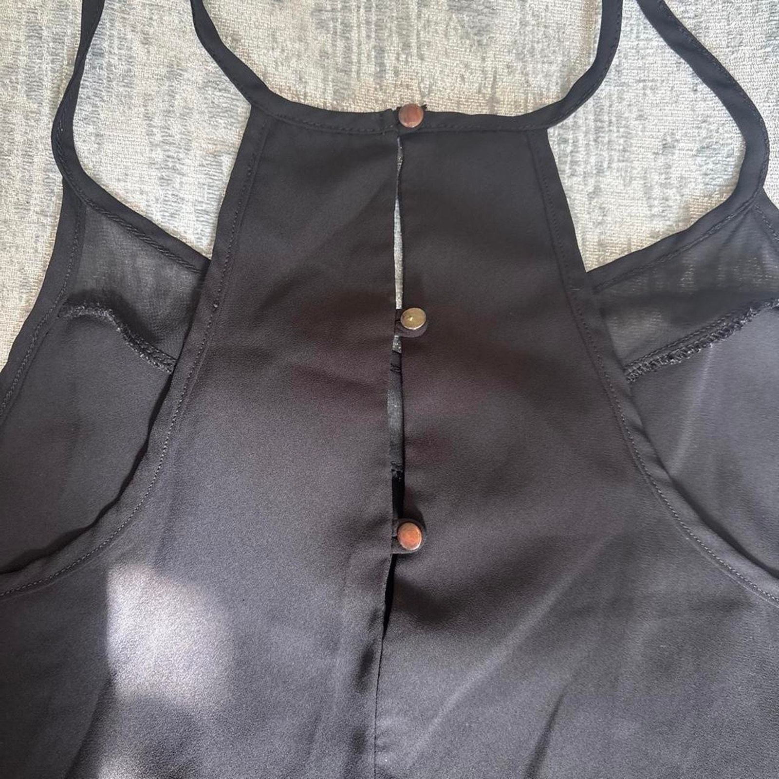 Ro & De Black Top Size Small — image 5 of 5